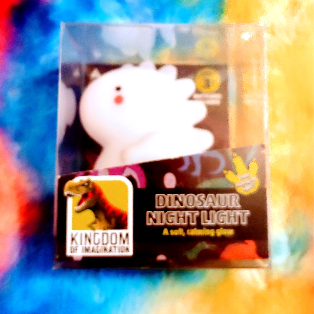 3 Inch Dinosaur Color Changing Soft Silicone Nightlight